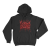 Bleood Blood Drip Logo Unisex Hoodie Black