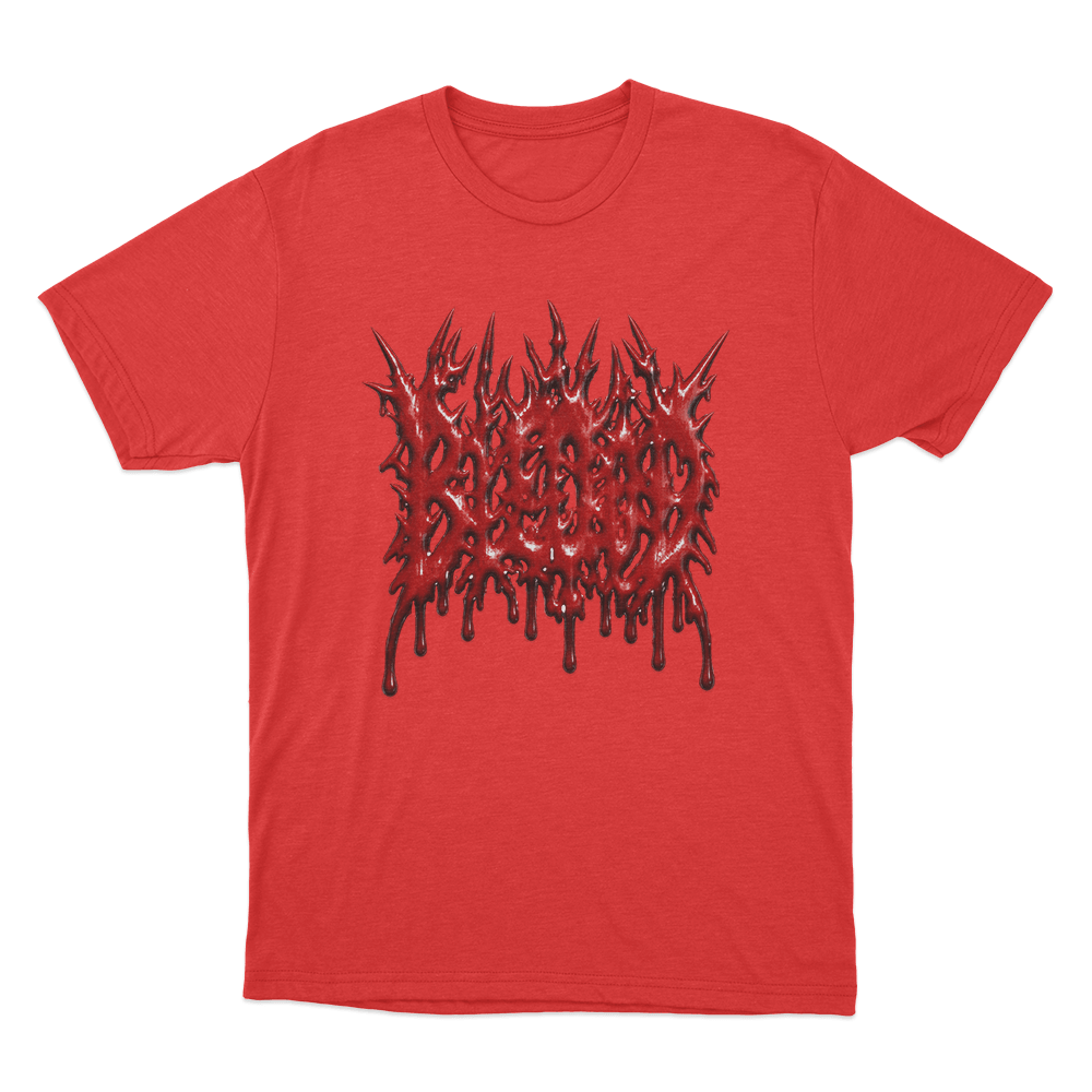 Bleood Blood Drip Logo Unisex T Shirt Red Bleood Blood Drip Logo Unisex T Shirt Red