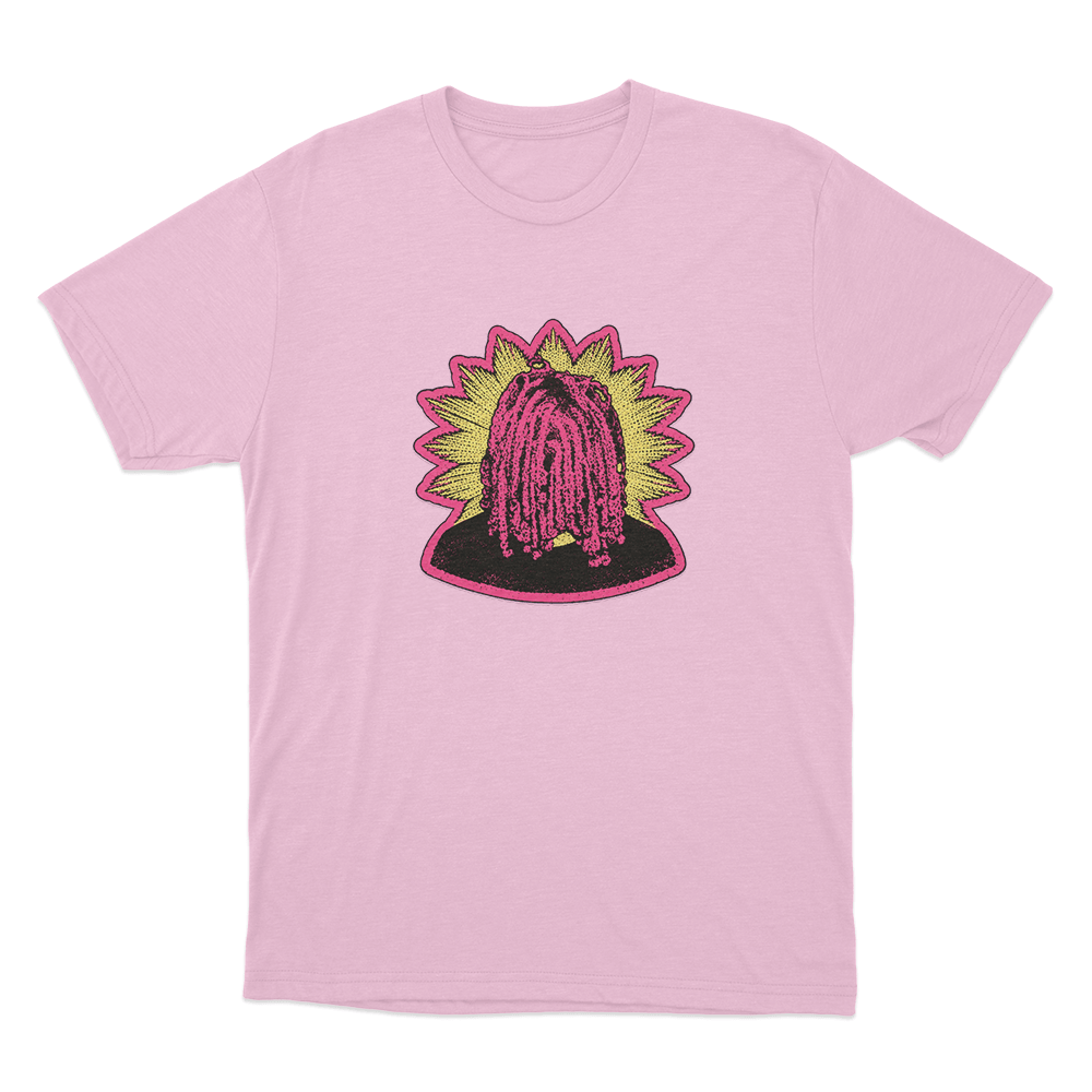 Bleood Dreadlocks Graphic Unisex T Shirt Pink Bleood Dreadlocks Graphic Unisex T Shirt Pink