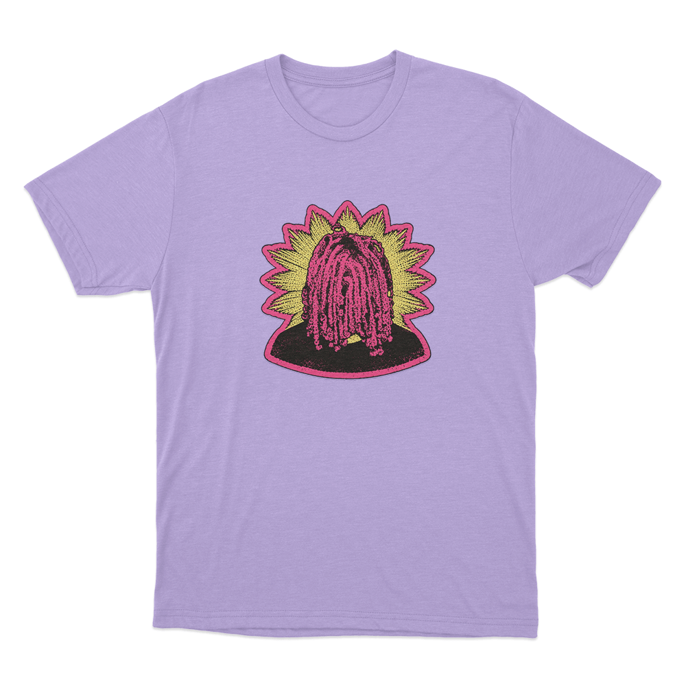 Bleood Dreadlocks Graphic Unisex T Shirt Purple Bleood Dreadlocks Graphic Unisex T Shirt Purple