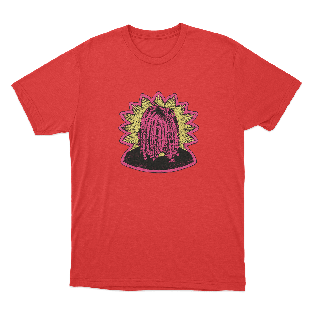 Bleood Dreadlocks Graphic Unisex T Shirt Red Bleood Dreadlocks Graphic Unisex T Shirt Red