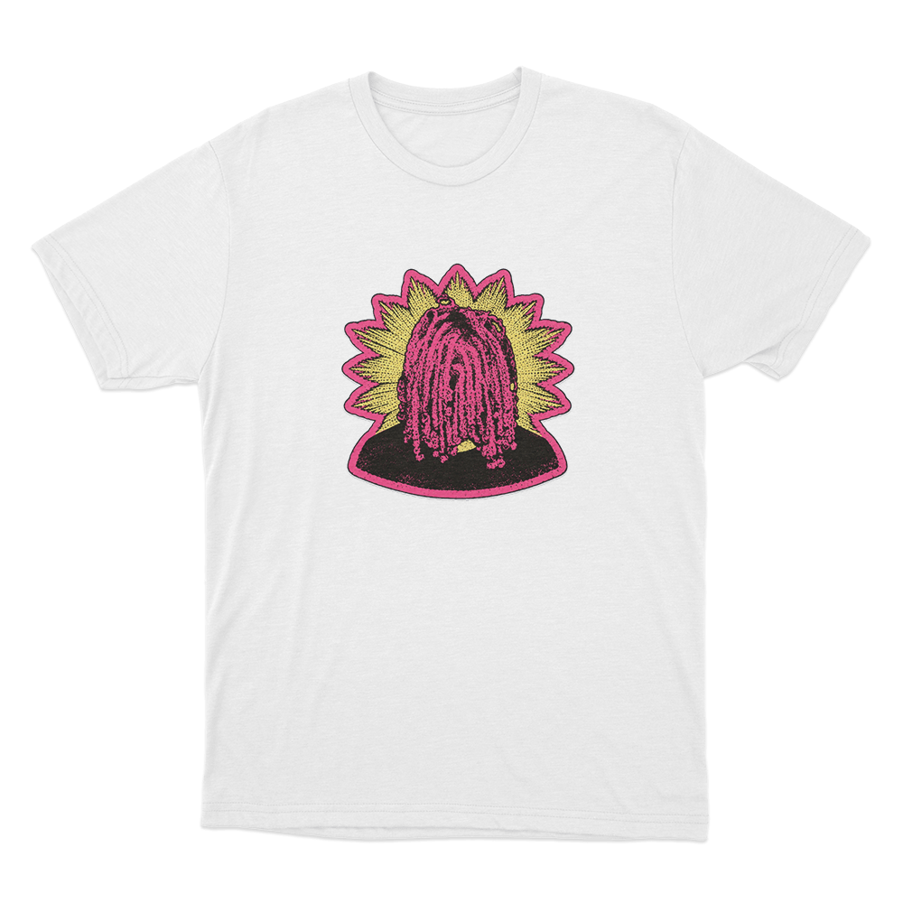 Bleood Dreadlocks Graphic Unisex T Shirt White Bleood Dreadlocks Graphic Unisex T Shirt White