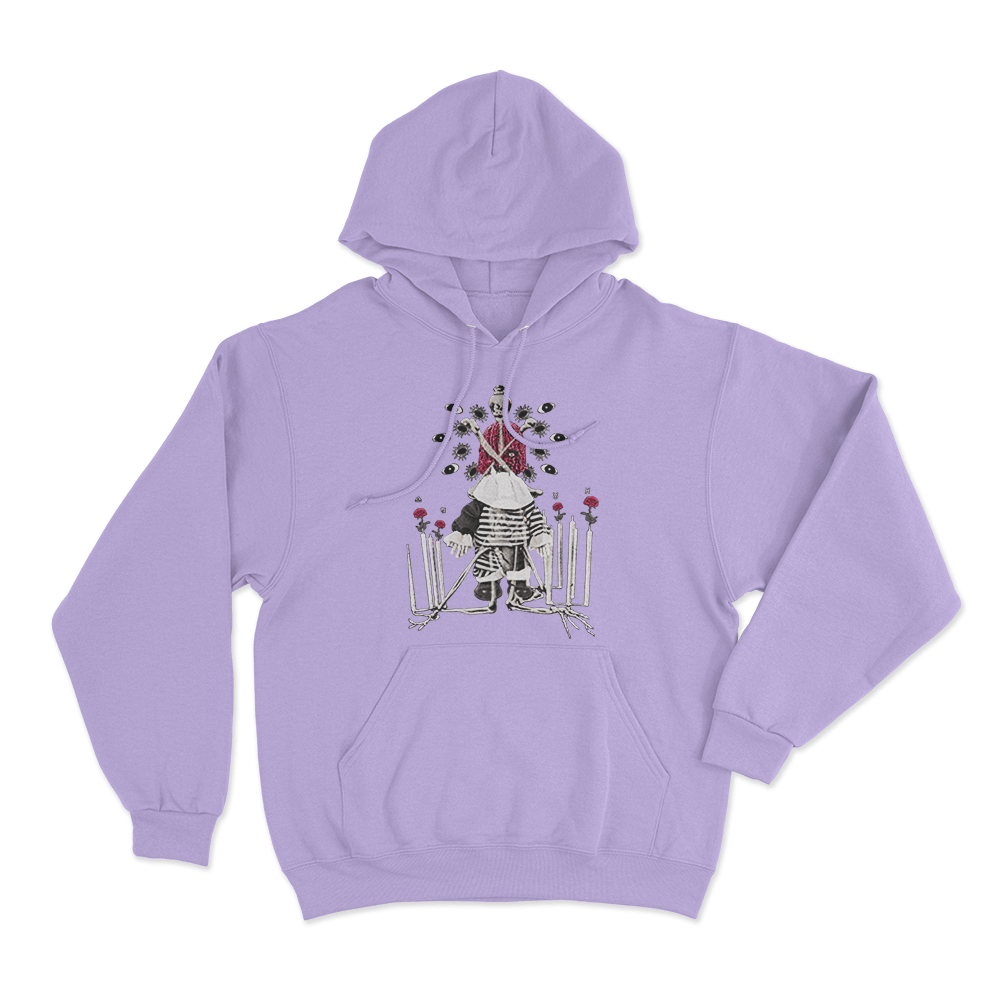 Bleood Haunted Hills Unisex Hoodie Purple Bleood Haunted Hills Unisex Hoodie Purple