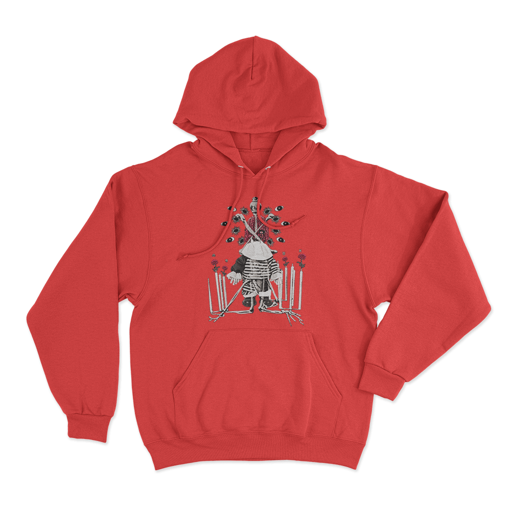 Bleood Haunted Hills Unisex Hoodie Red Bleood Haunted Hills Unisex Hoodie Red