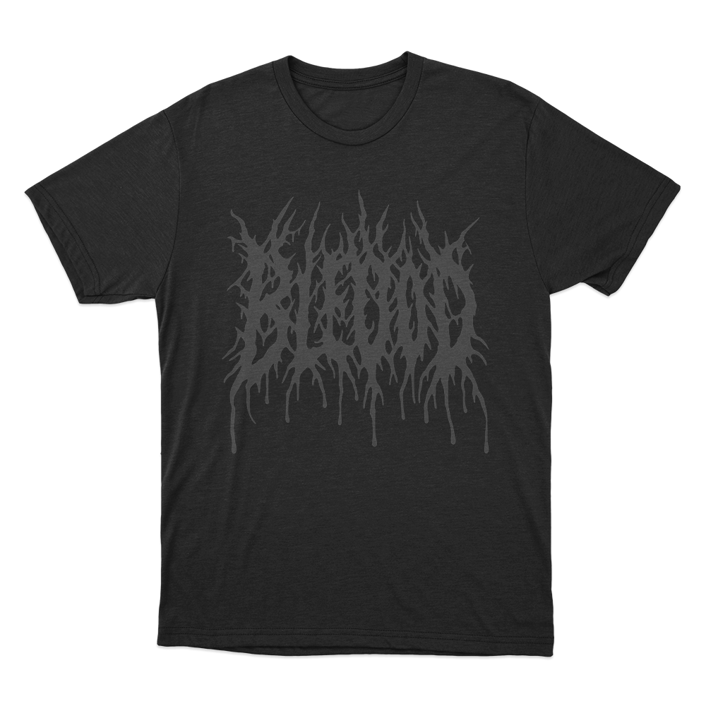 Bleood Thorn Drip Logo Unisex T Shirt Black Bleood Thorn Drip Logo Unisex T Shirt Black