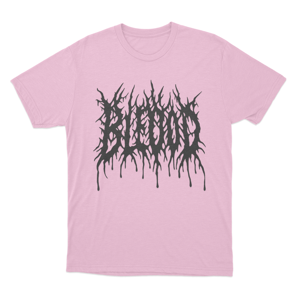 Bleood Thorn Drip Logo Unisex T Shirt Pink Bleood Thorn Drip Logo Unisex T Shirt Pink
